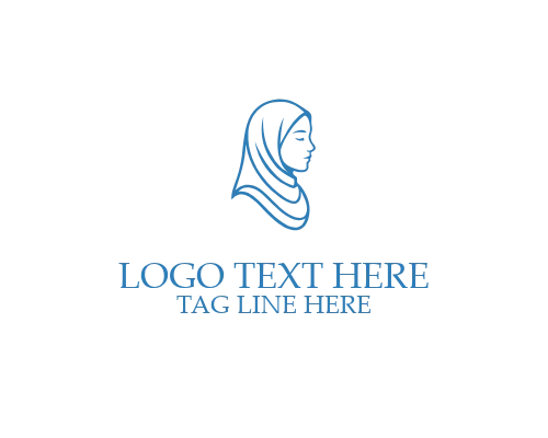 Minimal Premium Hijab Logo