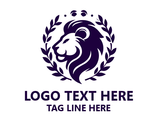 Minimal Prestige Lion Logo
