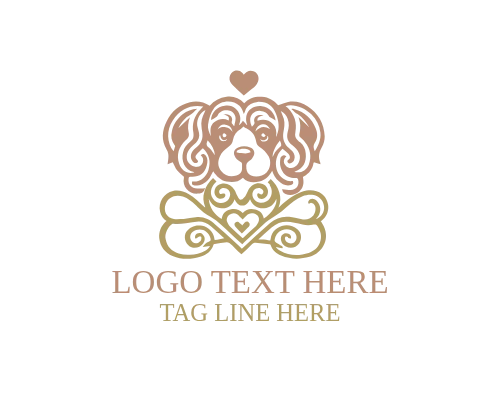 Minimal Puppy Paw Logo for Pet and Animal Brands