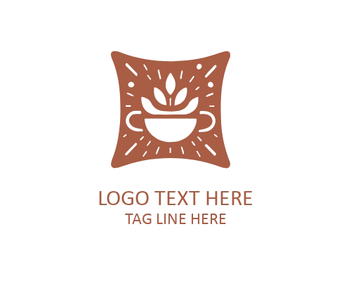 Minimal Rest Pillow Logo