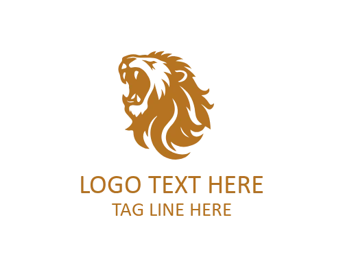 Minimal Roaring Lion Mark