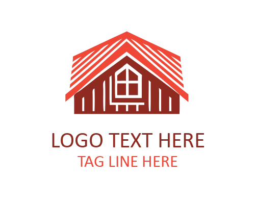 Minimal Roof Abstract Symbol Logo for Construction and Architecture Brands