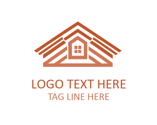  Minimal Roof Peak Logo for Roofing and Architecture Brands