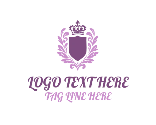 Minimal Royal Shield Logo