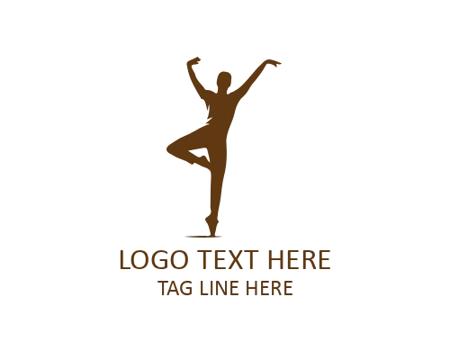 Minimal Salsa Dance Logo for Dance Studios and Performance Brands