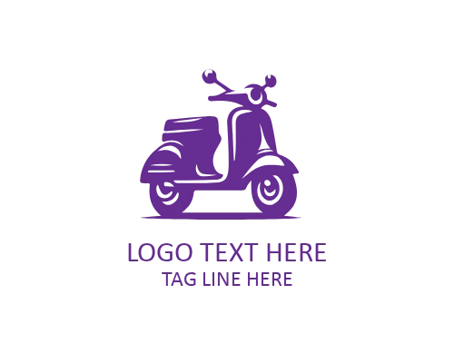  Minimal Scooter Logo for Transport and Delivery Brands