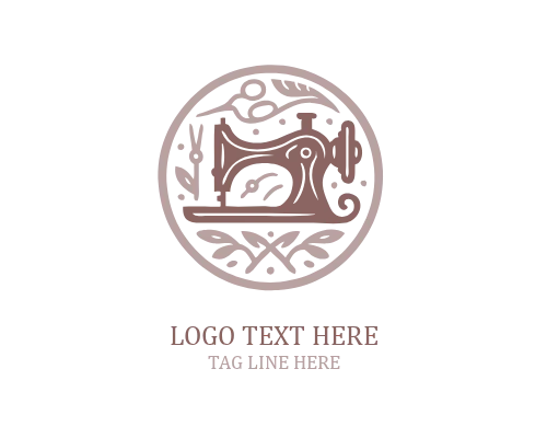 Minimal Sewing Logo