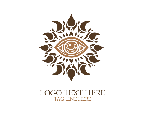 Minimal Soul Boho Eye Logo