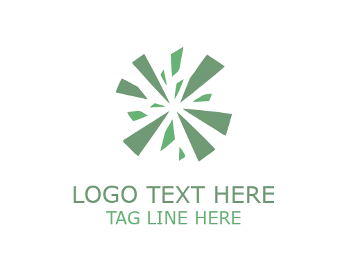 Minimal Spliced Logo for Clean and Modern Brand Identity