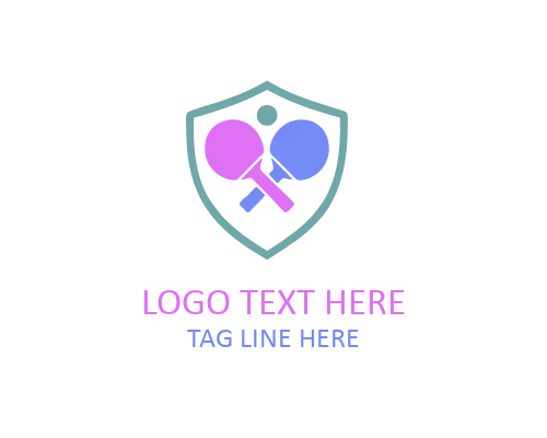 Minimal Sports Shield Logo for Clean Team and Athletic Branding