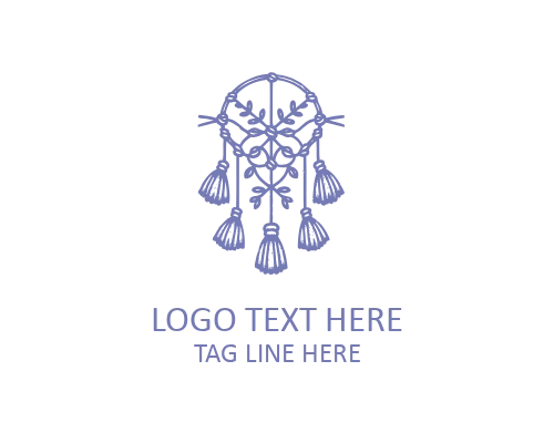 Minimal Thread Macramé Logo