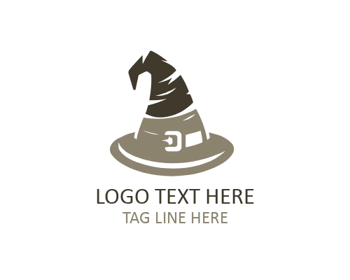 Minimal Top Hat Magic Logo for Magical Entertainment Brands