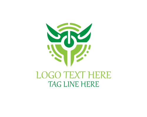Minimal Tribal Symbol Logo for Clean Cultural Branding