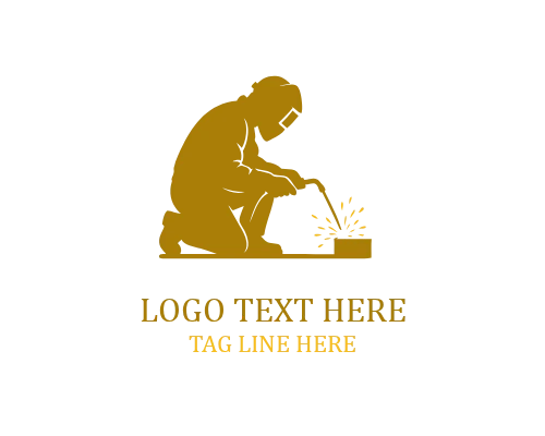 Minimal Welding Mask Logo