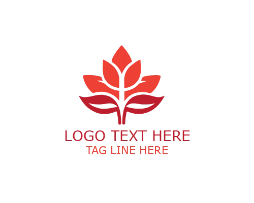 Minimal Wellness Leaf Logo for Clean and Natural Branding