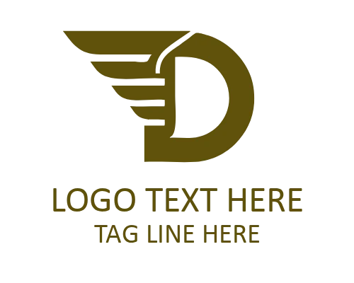Minimalist Letter D Logo for Corporate Identity