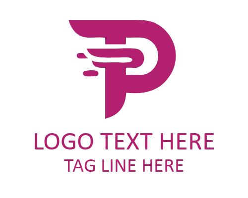 Minimalist Letter P Logo for Corporate Identity
