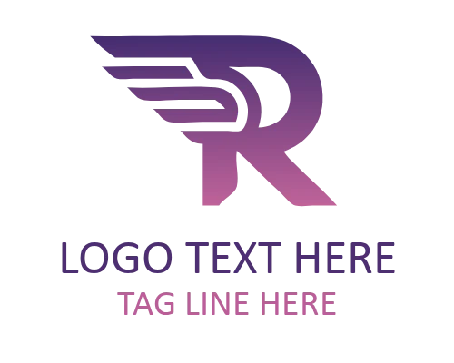 Minimalist Letter R Logo for Corporate Identity