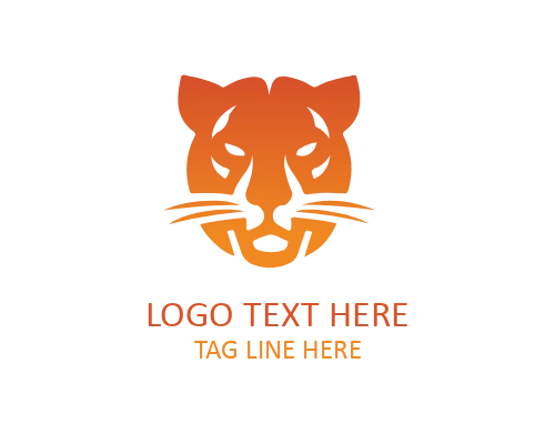 Minimalist Panther Logo