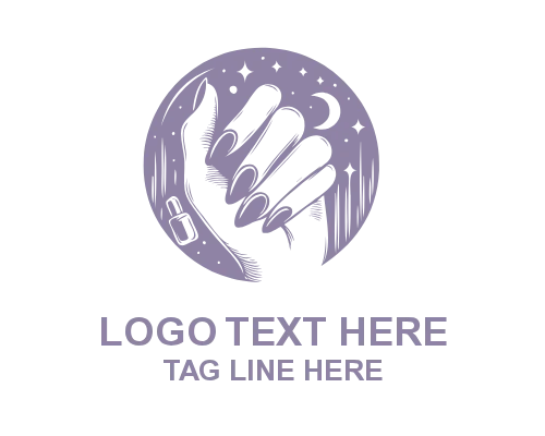 Minimalist Polish Nail Logo