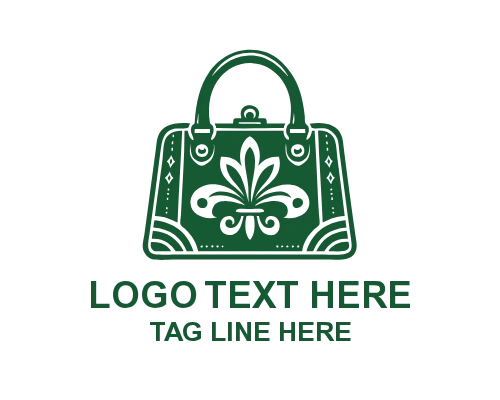 Minimalist Purse Icon Logo