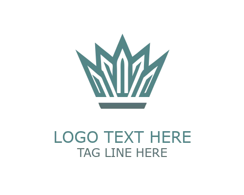  Minimalist Regency Crown Logo