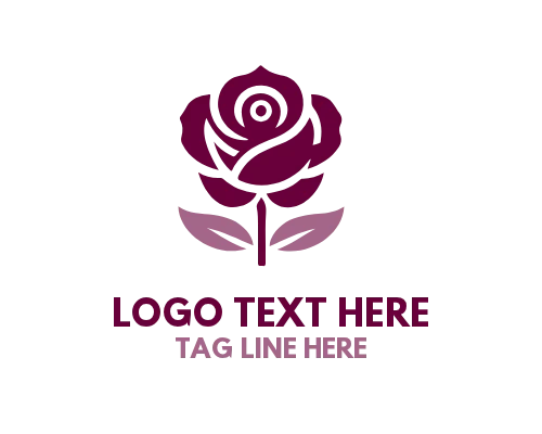 Minimalist Rose Logo