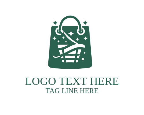  Minimalist Shopping Bag Logo