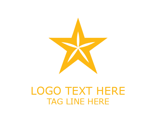 Minimalist Star Logo for Clean Business Branding