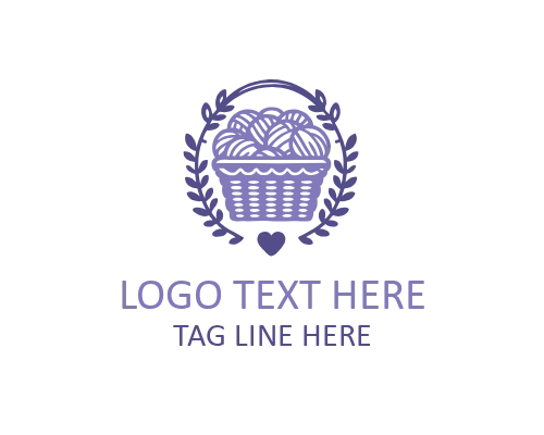  Minimalist Yarn Line Logo
