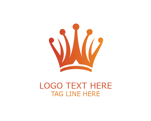 Minimalistic Royal Crown Logo