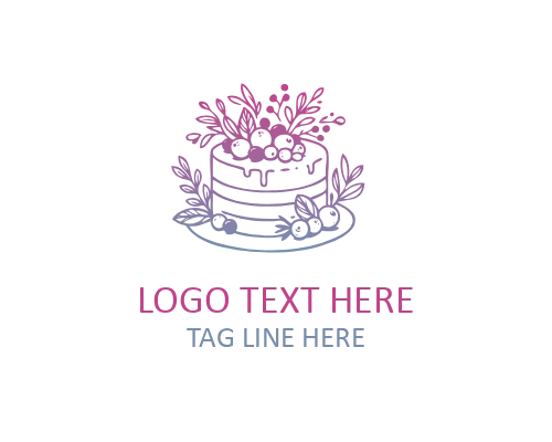 Mocha Cake Logo for Coffee Shops, Café Bakeries, and Gourmet Chocolate Desserts