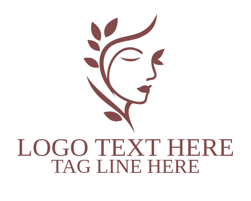 Modern Abstract Female Logo