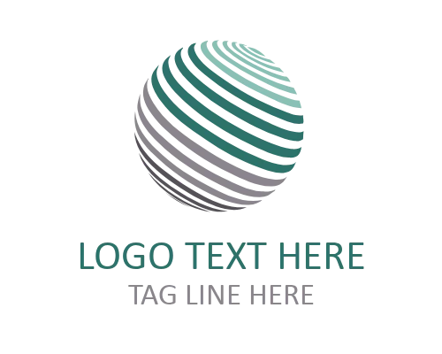 Modern Abstract Globe Logo for Corporate Identity