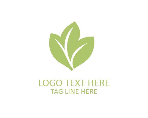 Modern Abstract Leaf Brand Mark for Eco Startups, Organic Brands, and Premium Identity