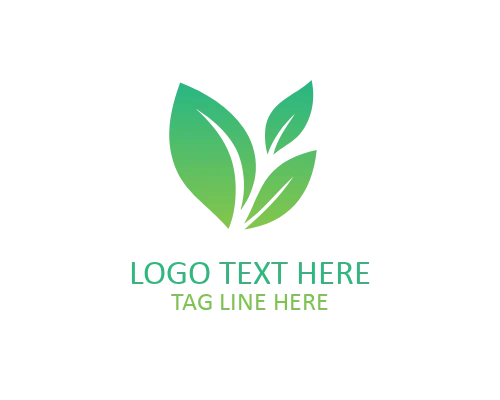 Modern Abstract Leaf Logo for Eco Brands, Sustainable Businesses, and Green Identity