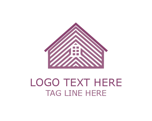 Modern Abstract Roof Logo