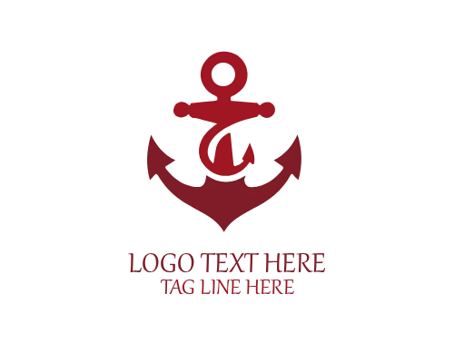 Modern Anchor Crest Logo for Professional Nautical and Trade Brands
