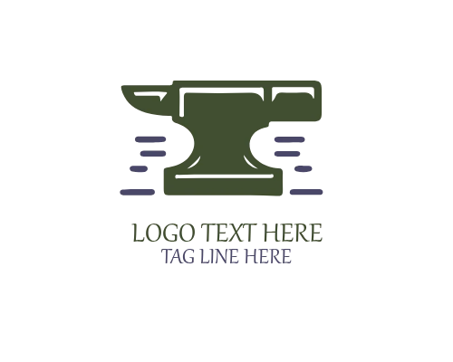  Modern Anvil Logo for Contemporary Metalwork, Industrial, and Craft Brands