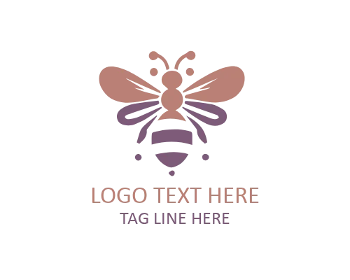 Modern Apiary Honey Bee Logo