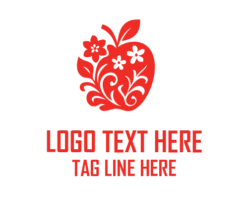 Modern Apple Abstract Logo