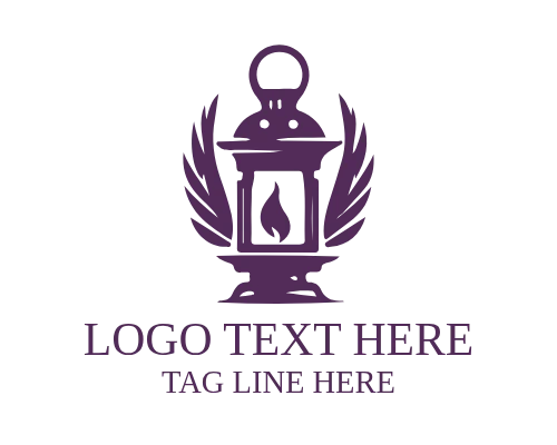 Modern Art Lantern Logo