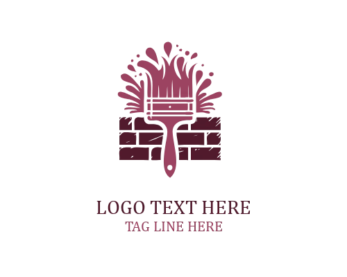 Modern Artistic Paint Logo