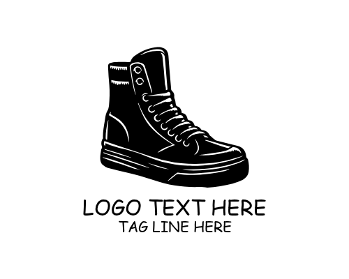 Modern Athletic Sneakers Logo