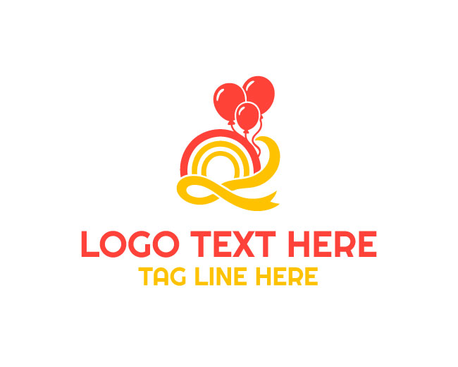 Modern Baby Birthday Logo