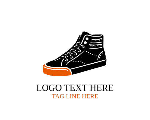 Modern Badge Sneakers Logo