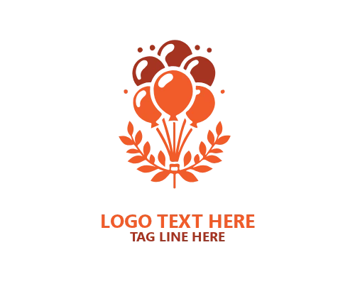 Modern Balloon Brand Logo