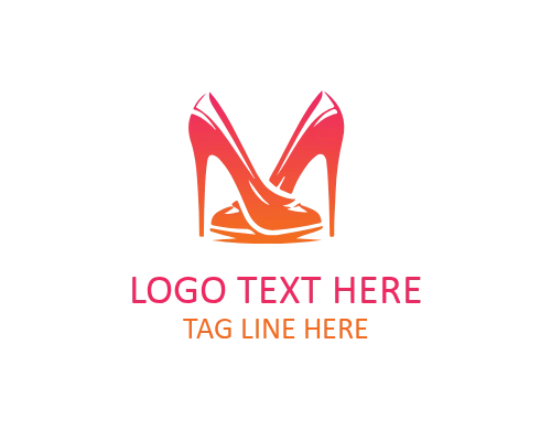 Modern Beauty Heels Footwear Logo