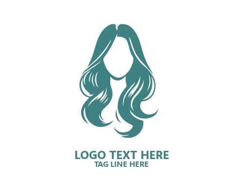 Modern Beauty Women Hair Logo