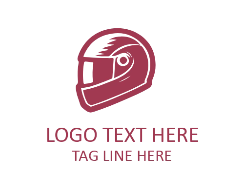 Modern Bike Helmet Badge Logo for Cycling Branding